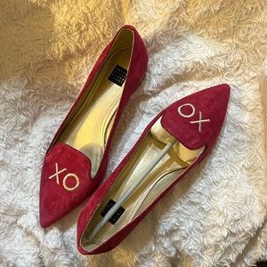 XO Pink White House-Black Market flats